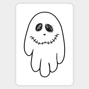 Ghost blobs halloween No.4 Magnet